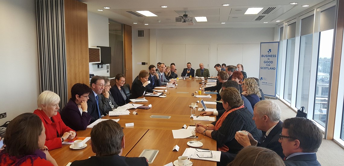 Scottish Chambers of Commerce Network meeting with First Minister Nicola Sturgeon