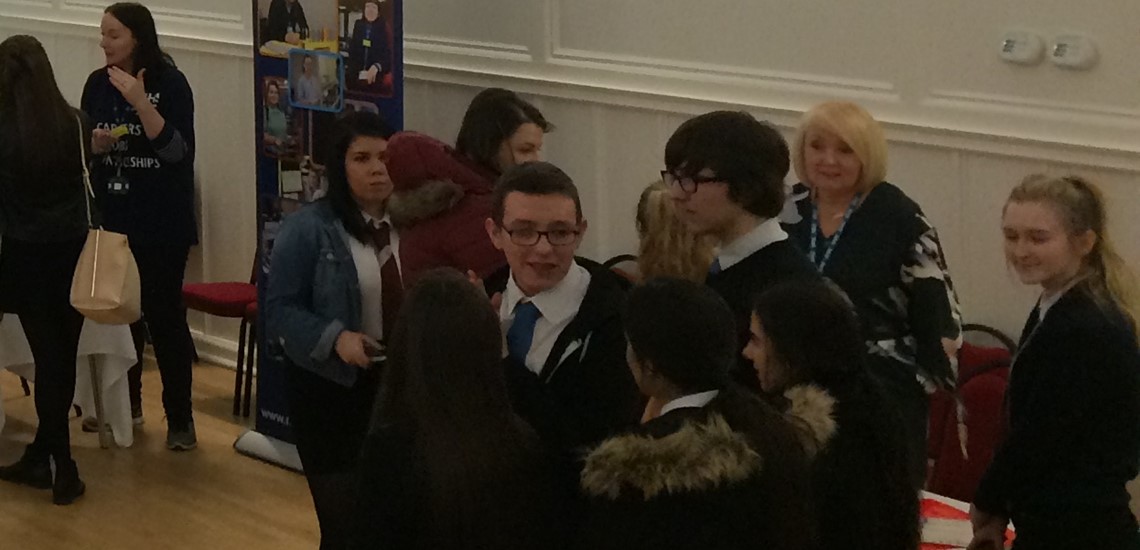 Secondary School Students at DYW event