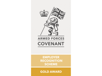 Armed Forces Covenant Employer Recognition Scheme Gold Award